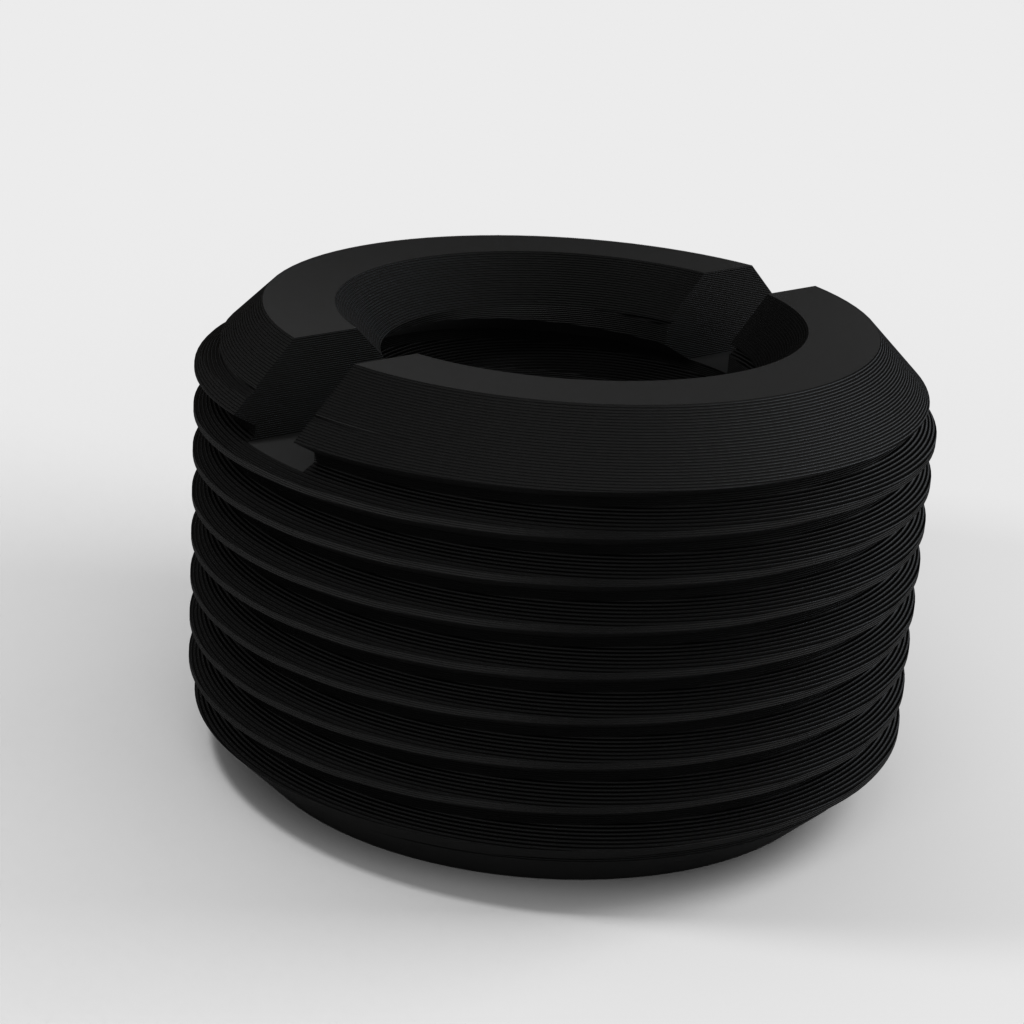 Adapter for Microphone Stand Screw 5/8"-27 M to 3/8"-16 F