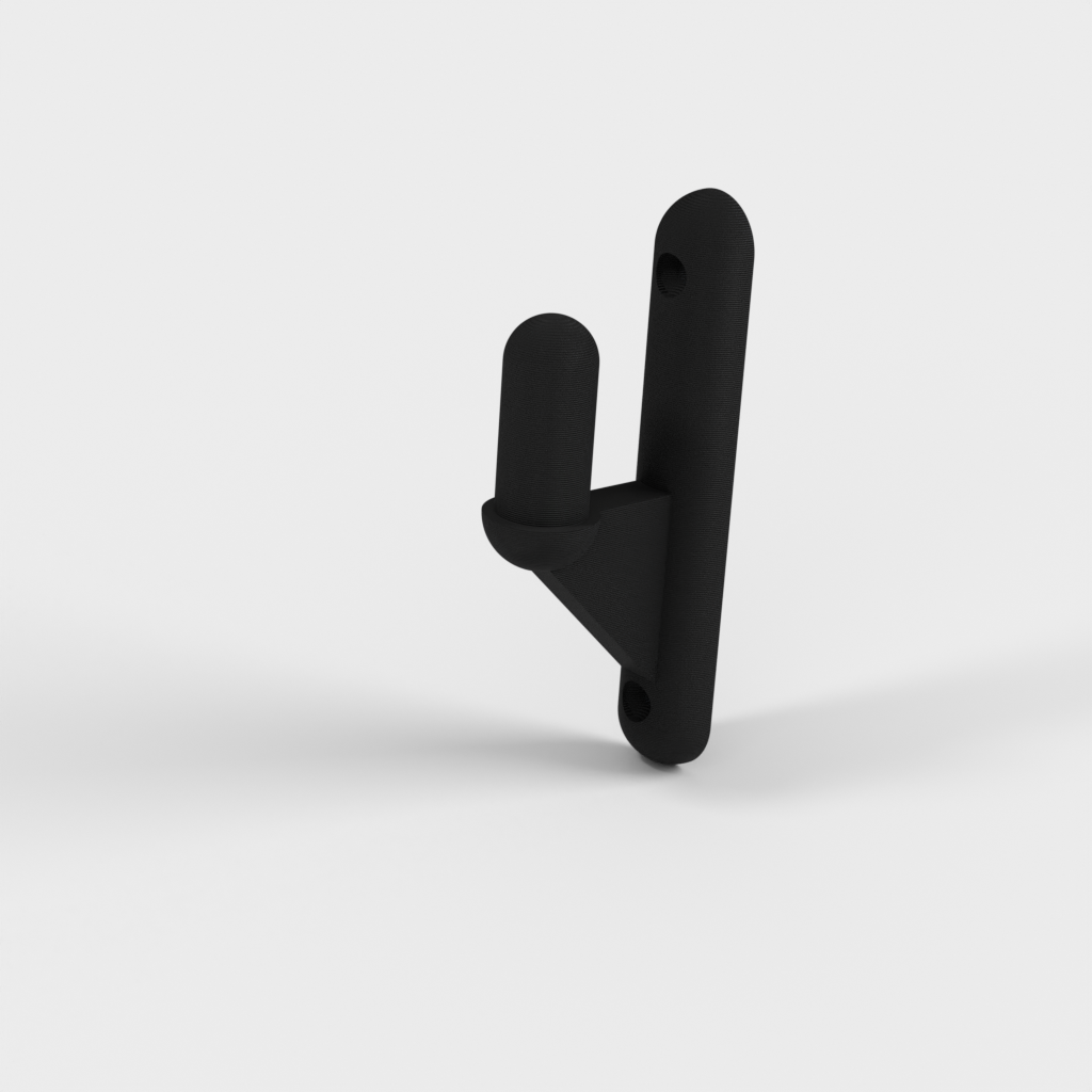 Wall mount for flute