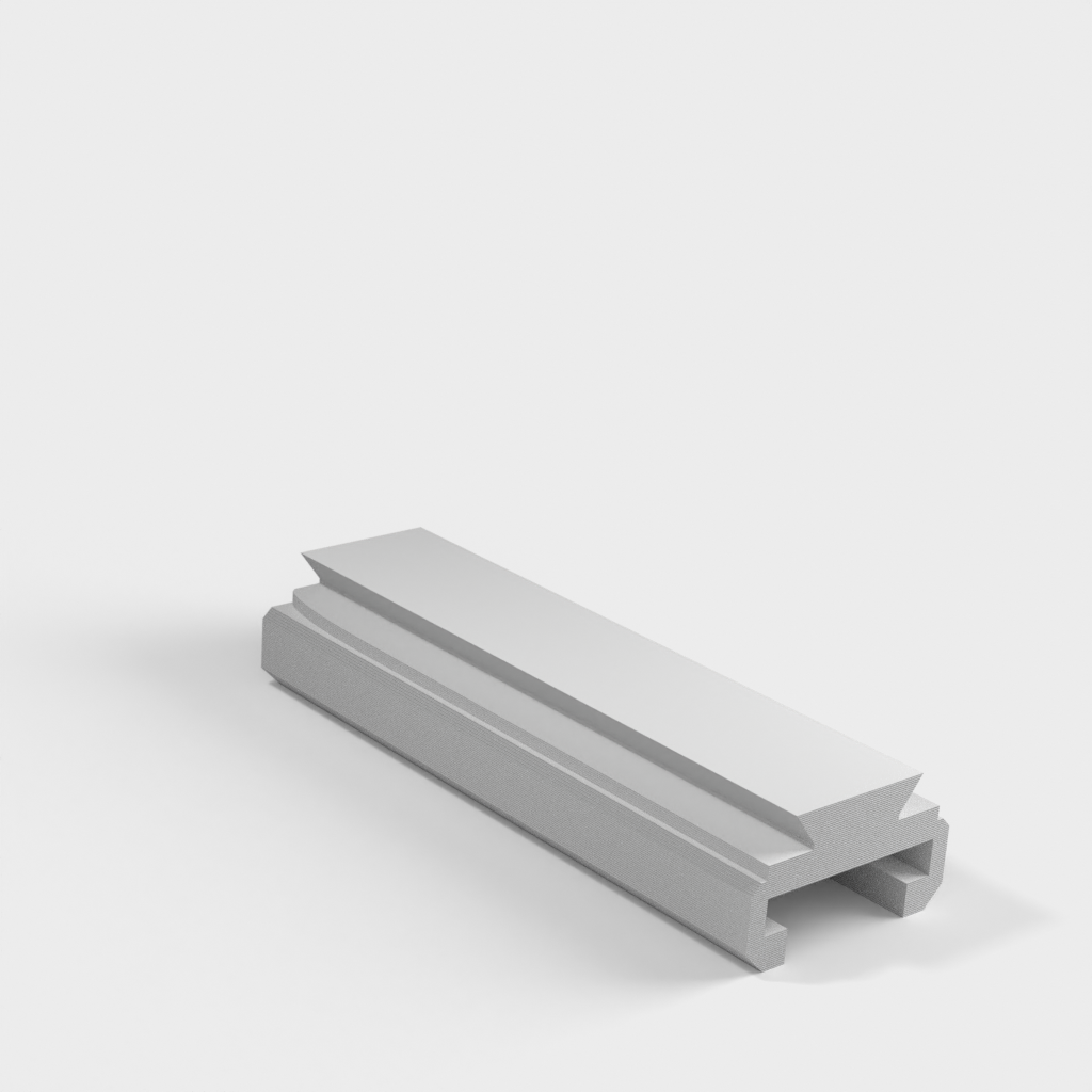Nerf Rail for Weaver Dovetail scope mounting