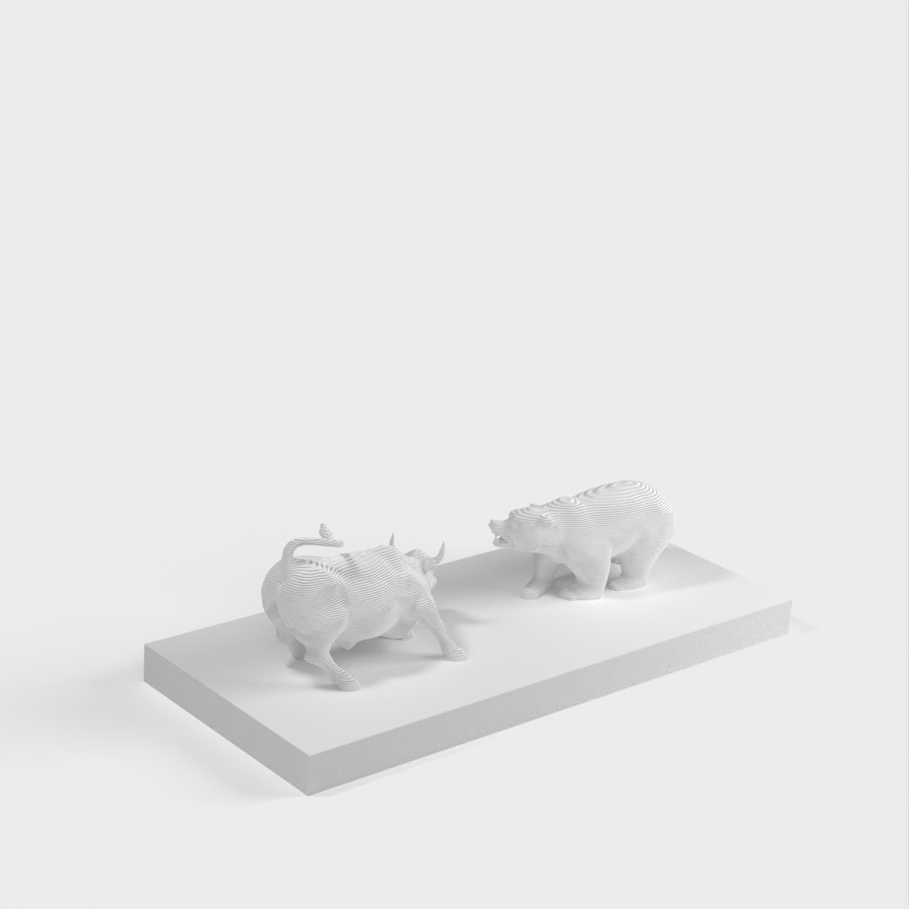 Wall Street Bear vs Bull - Stock Market Statues