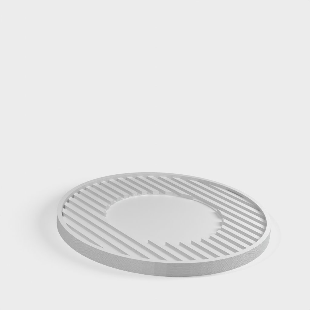 Water trap for soap dispenser