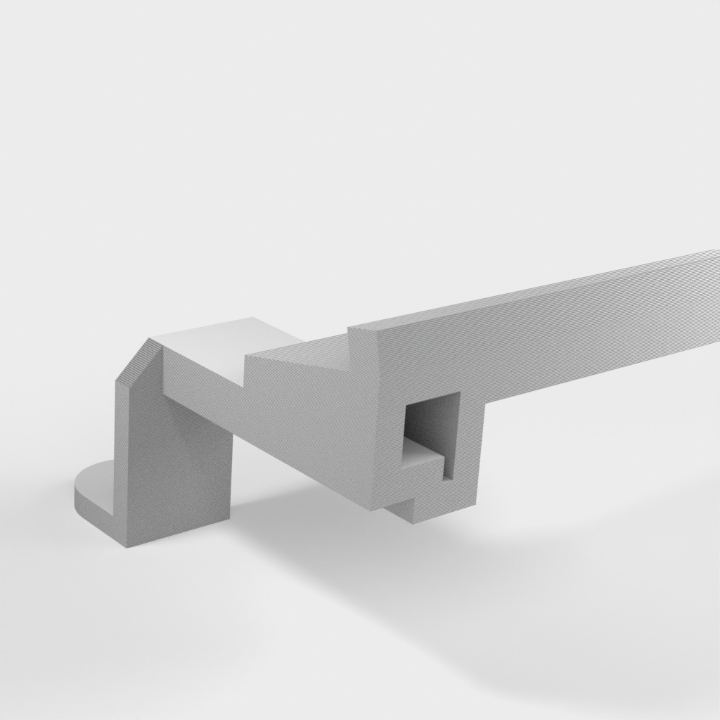 Ultimate64 Keyboard Mounting bracket for Commodore 64C case