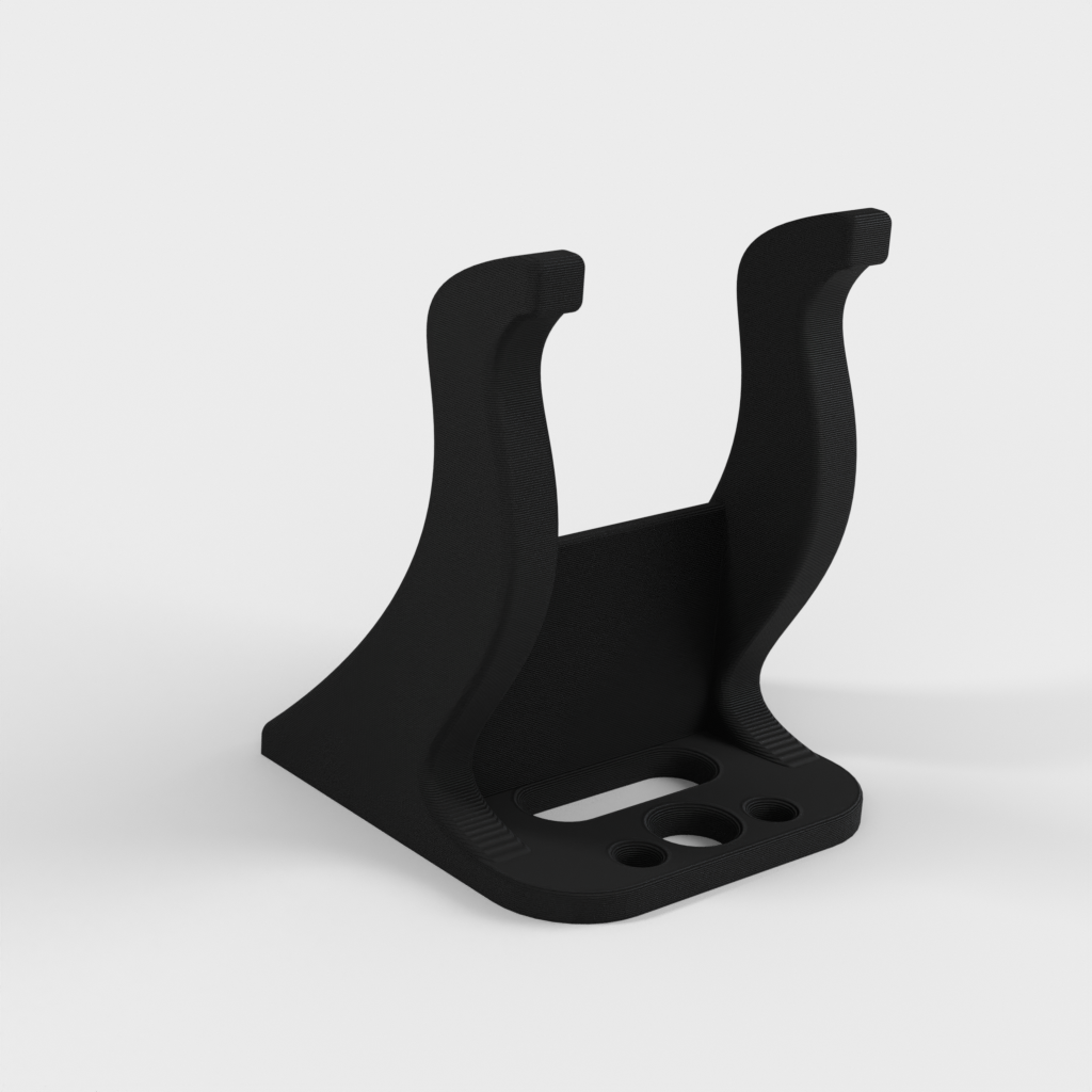 Curvy Wall Mounted Guitar Stand (Remix)