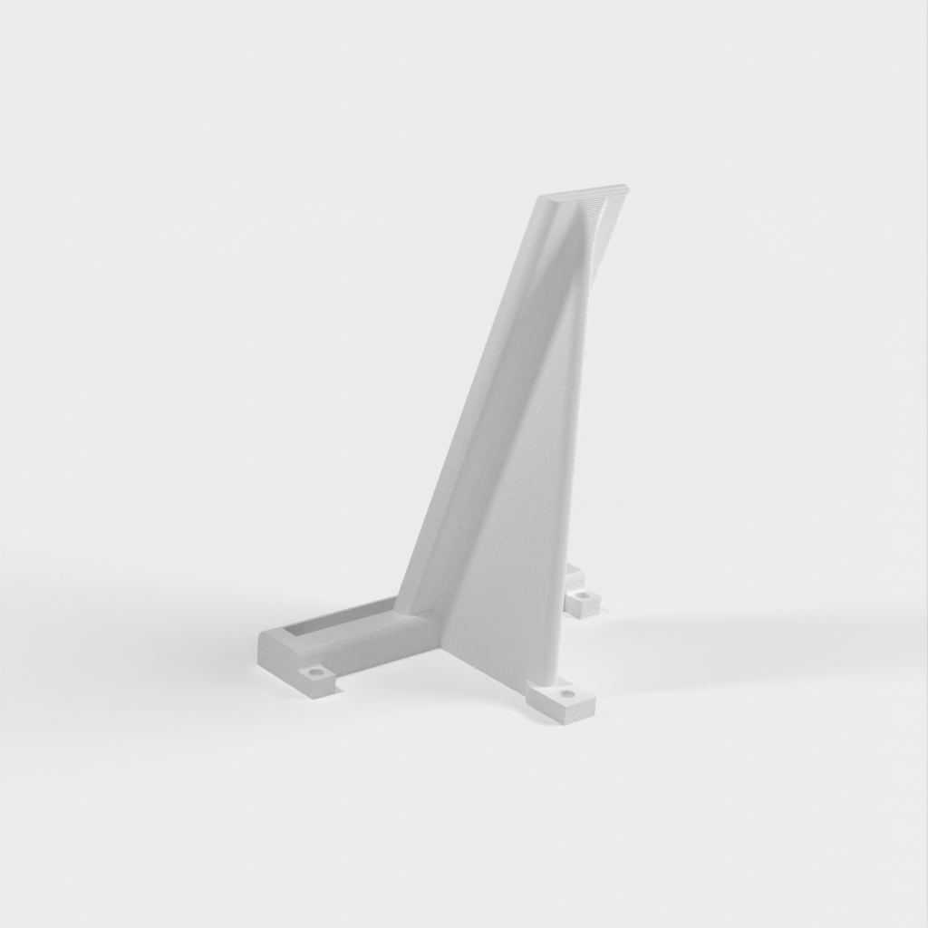 Android tablet holder for desk with screws