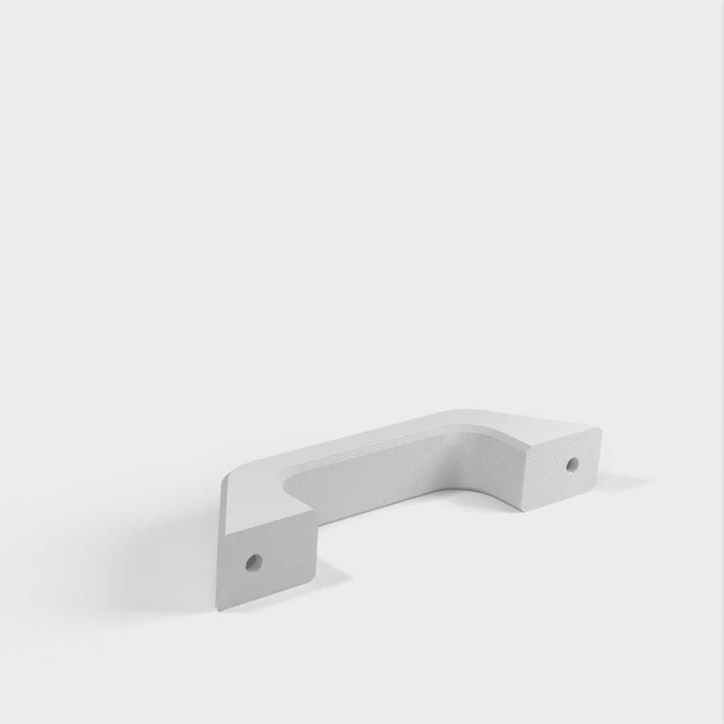 All-round handles in four sizes for furniture, cabinets and drawers