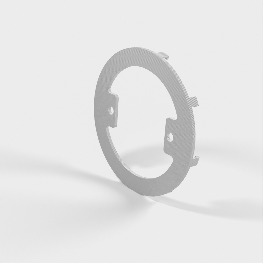 80mm LED ring Holder with 50mm mounting holes
