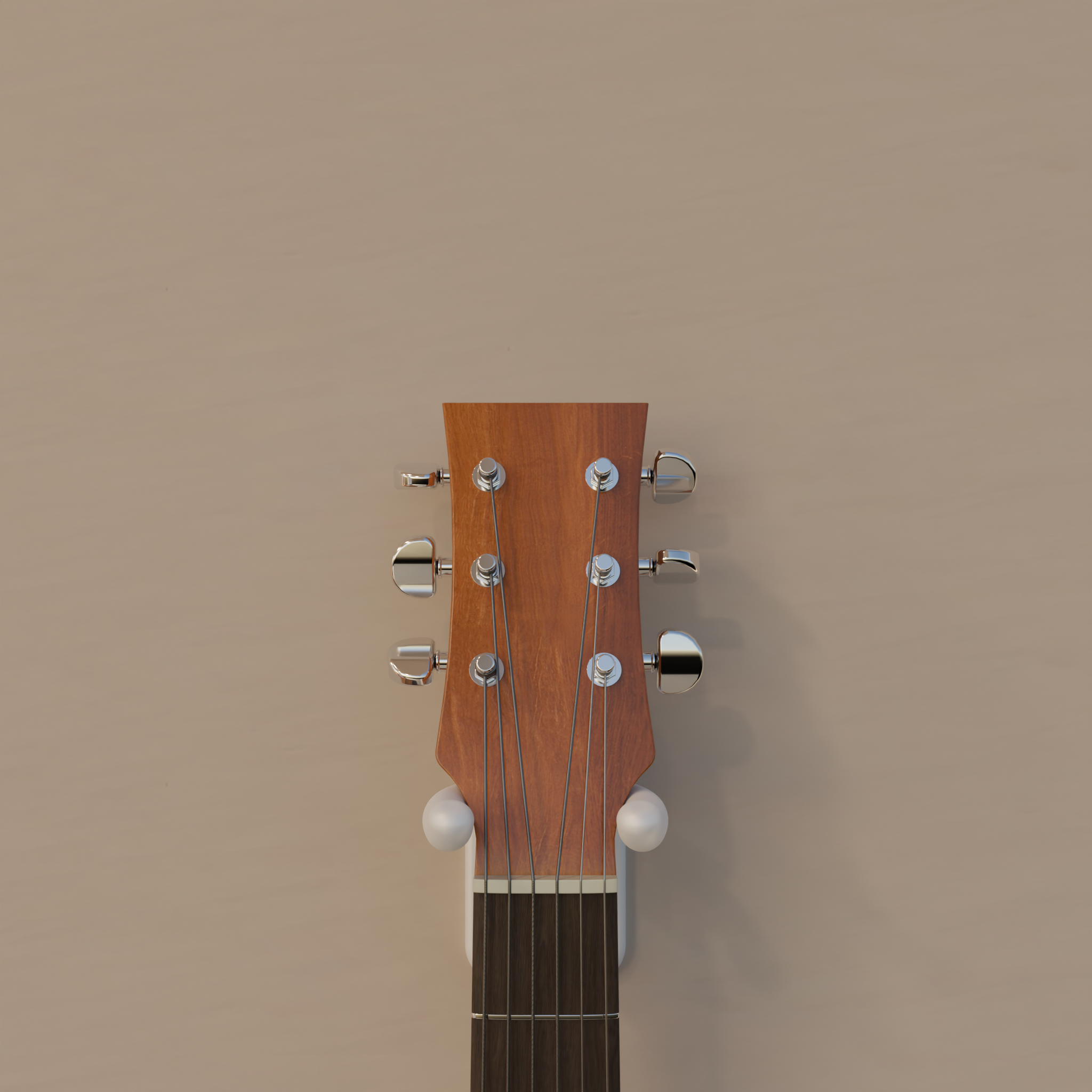 Suspension for an acoustic guitar