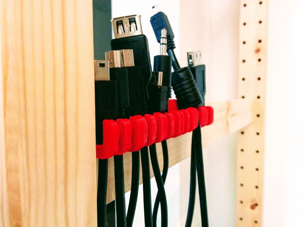 IVAR Cable Holder - Efficient cable management for the IVAR Shelving System