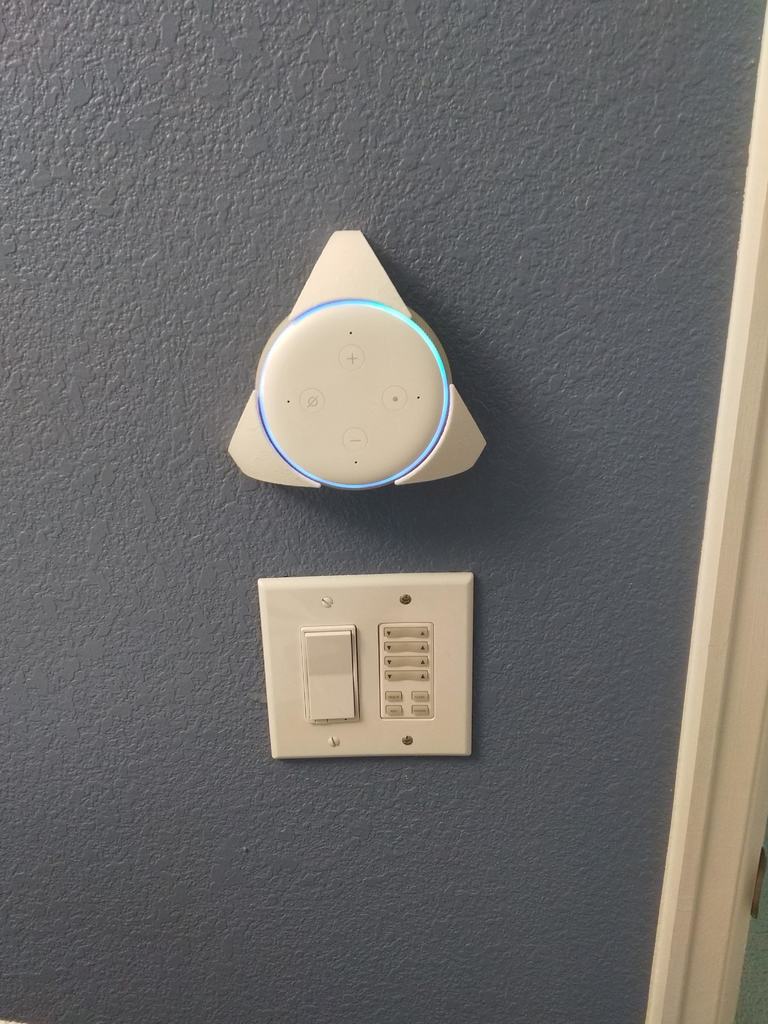 Wall mount for Echo Dot 3 – Hidden Wiring