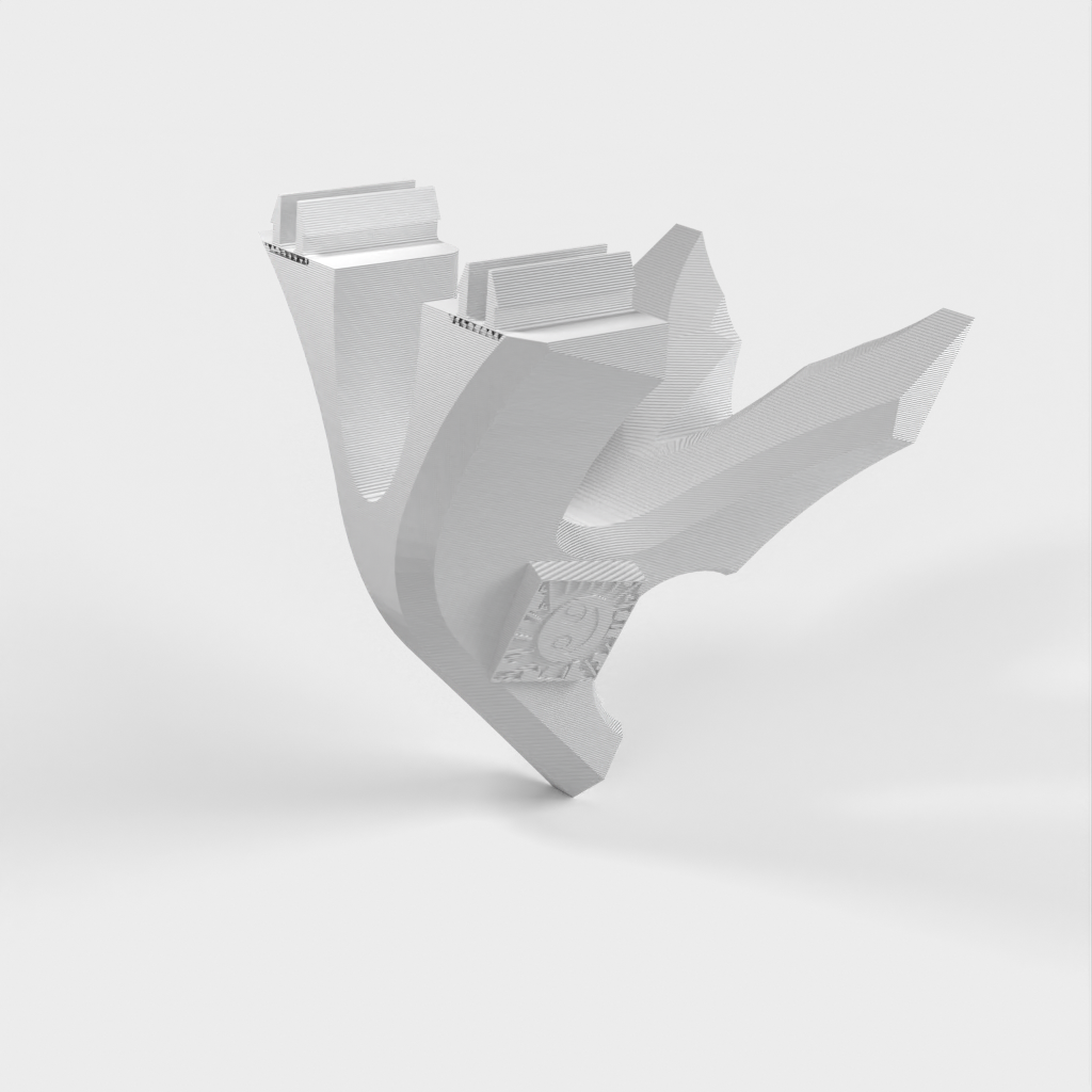 Phone Holder/Stand - Print-In-Place - Designed for the Room?