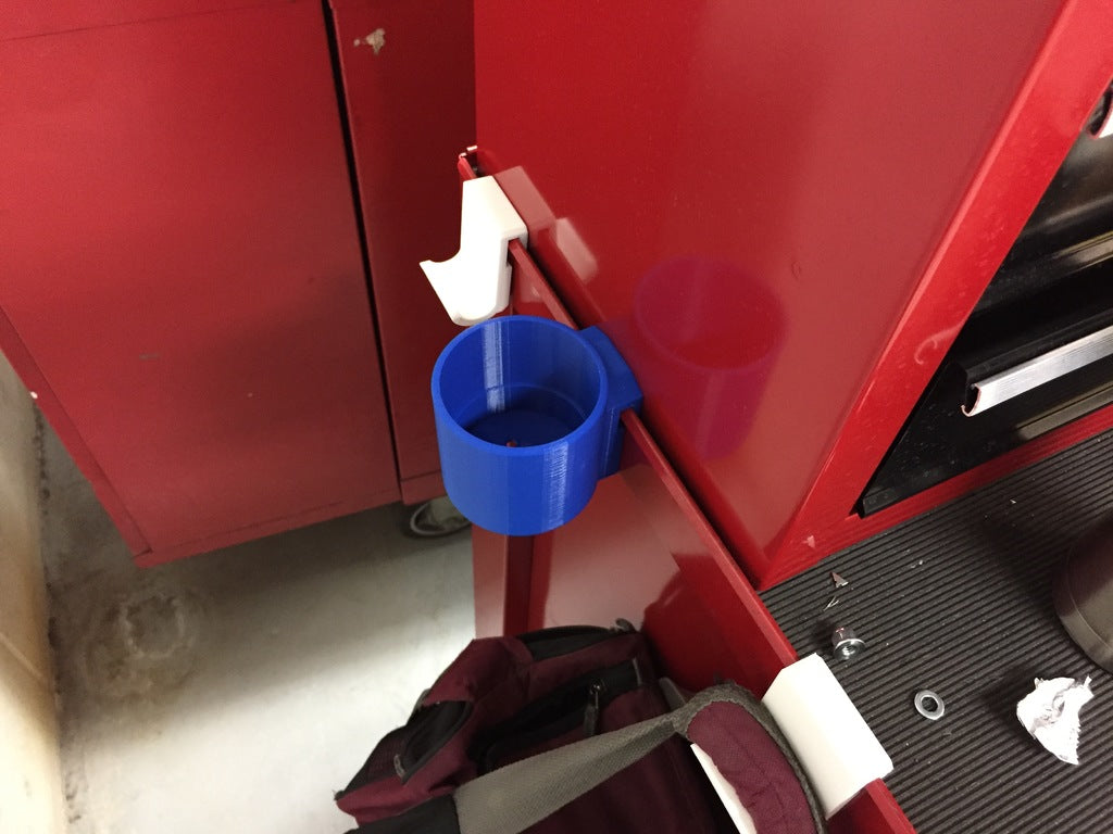 Cup holder for Craftsman Toolboxes