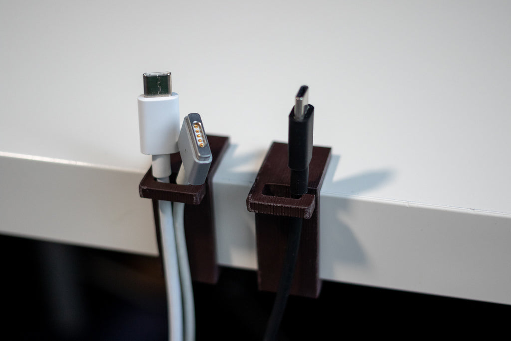 IKEA Linnmon cable holder