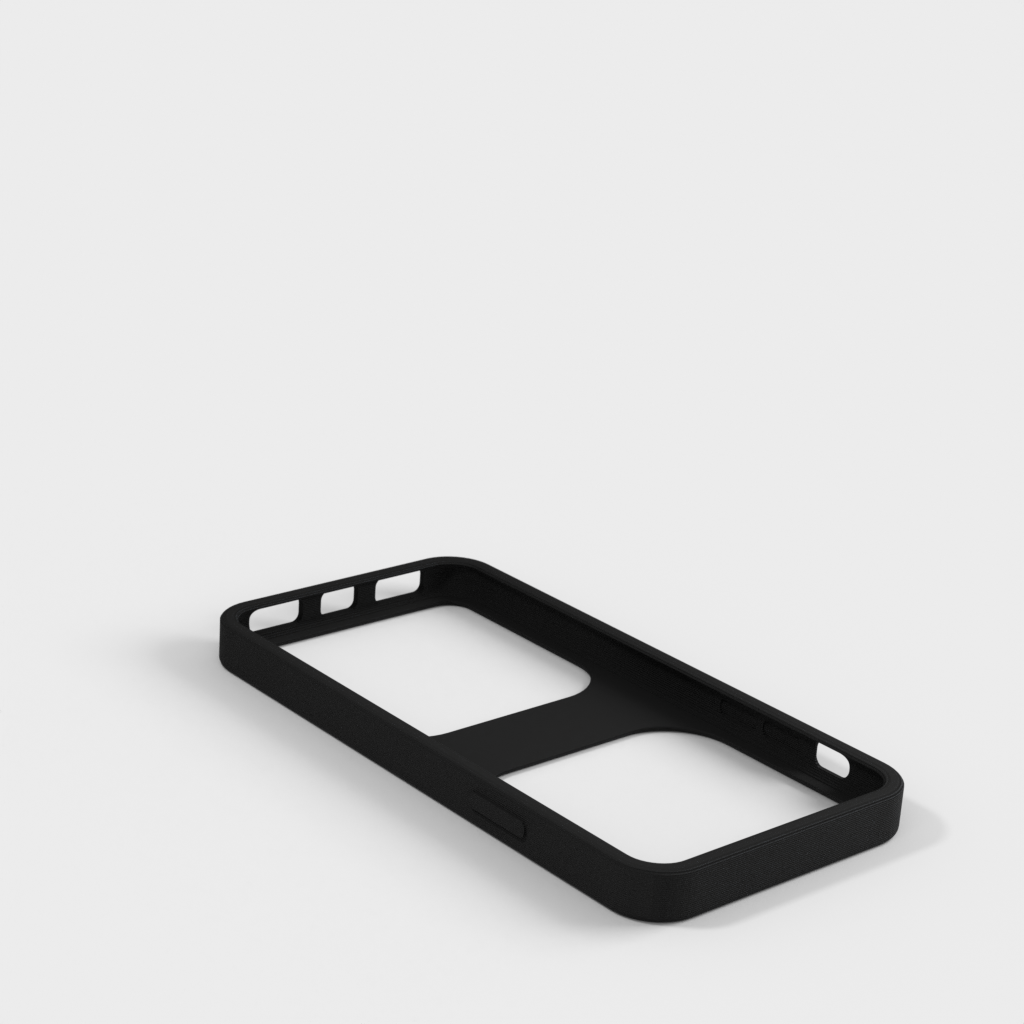 iPhone X bumper case with padded back
