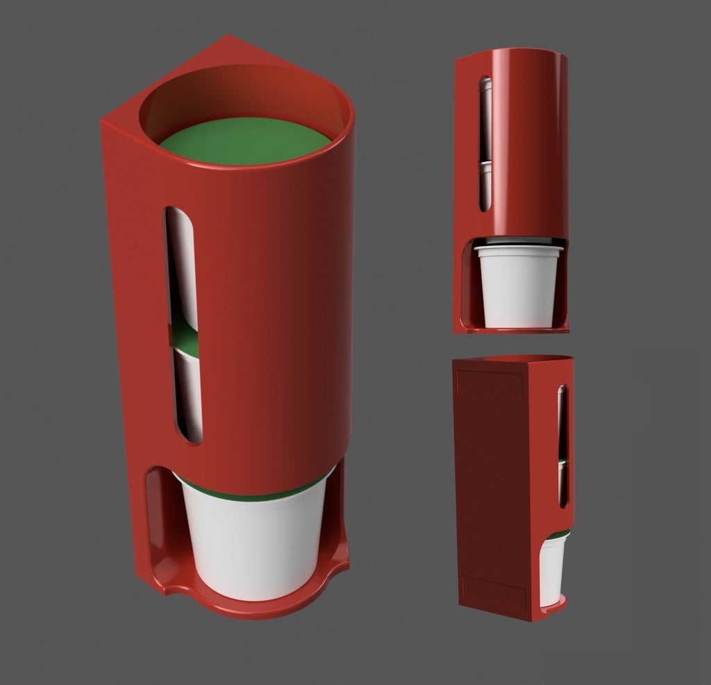 Smart Keurig K-cup holder for 3 cups
