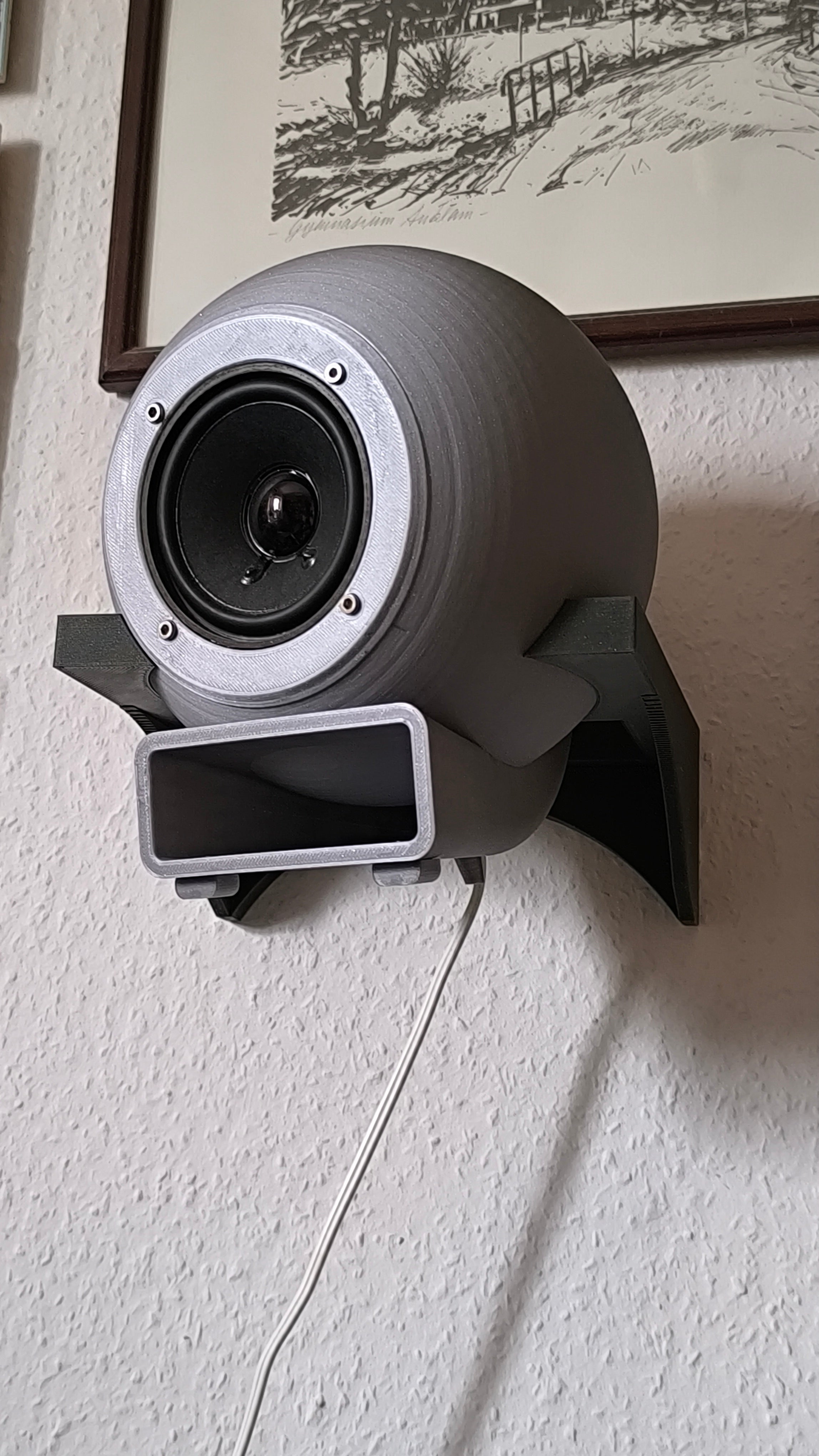 Wall mount for Back Horn Speaker V4.0 - Adjustable Direction