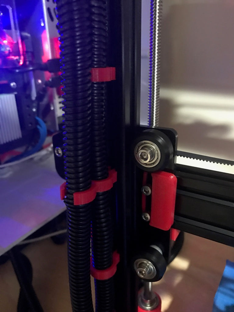 3/8' Cable clamp for 2020 extrusion