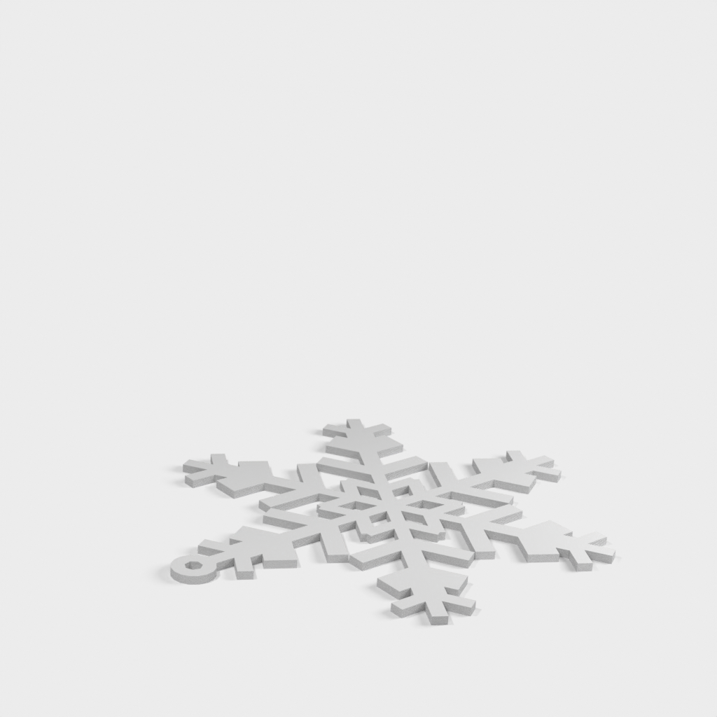 Random Snowflake Generator v11 Ornaments and Earrings
