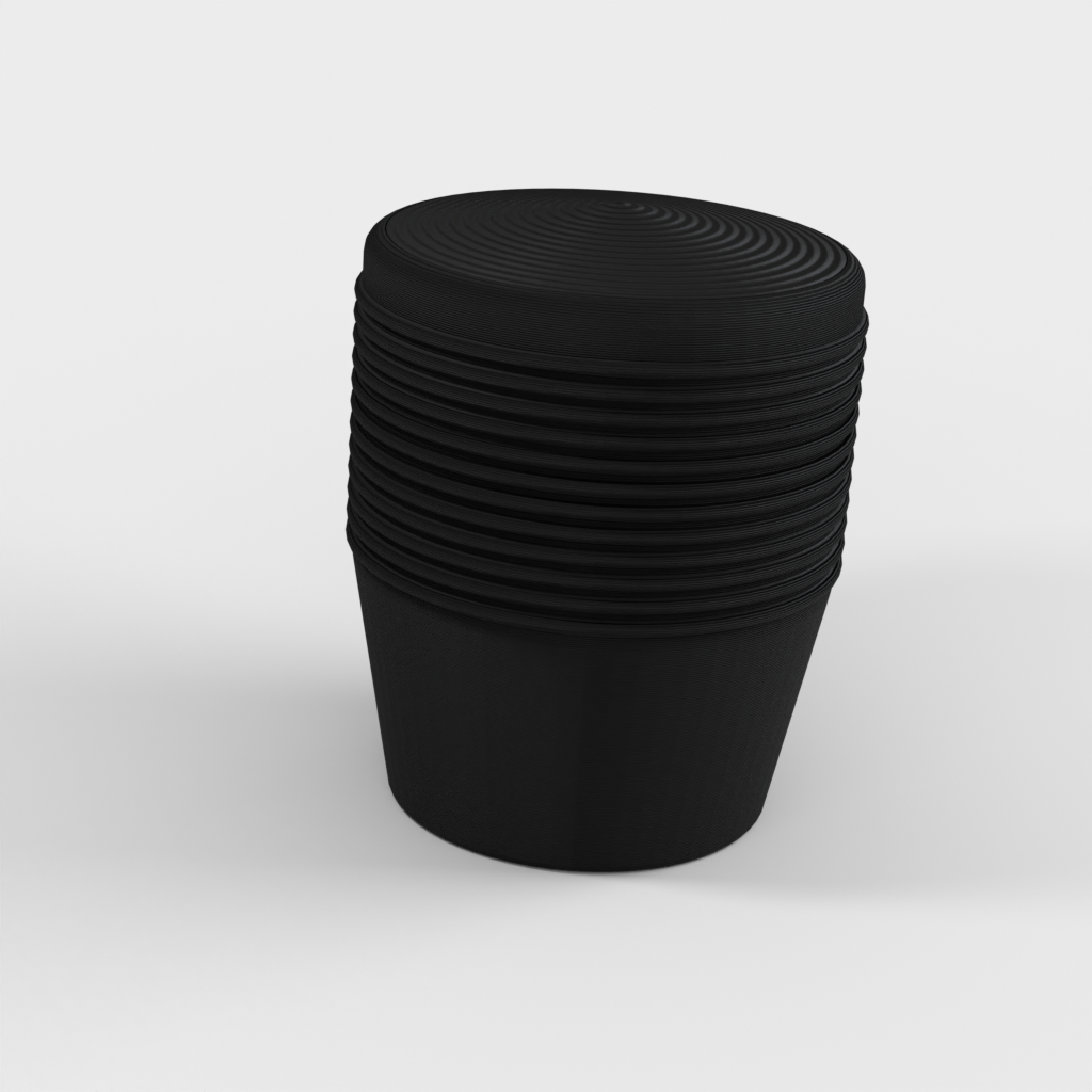 Rubber base for microphone or guitar stand