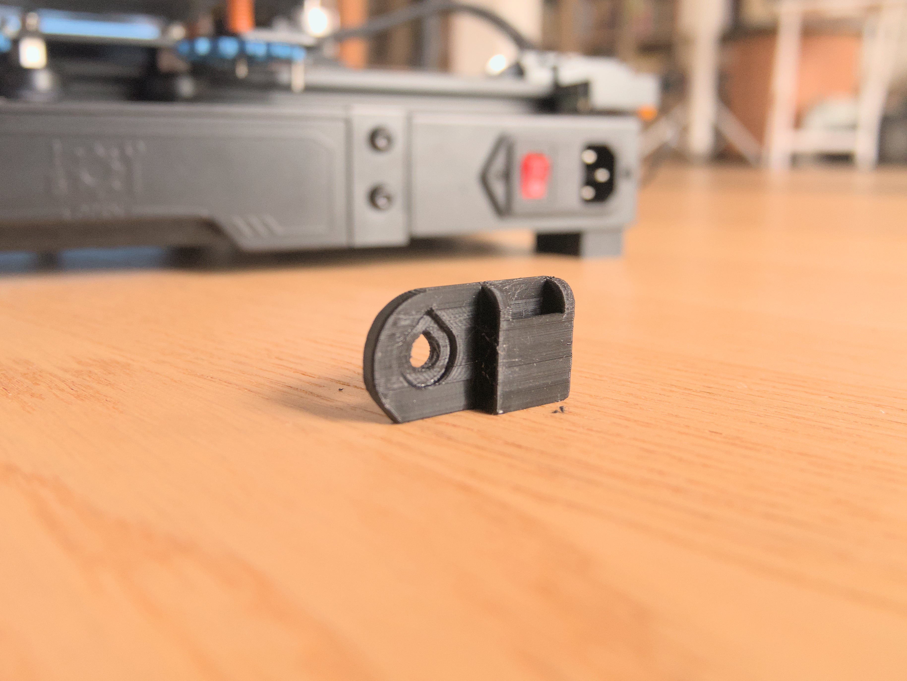 Power cable holder for Ender 2 Pro