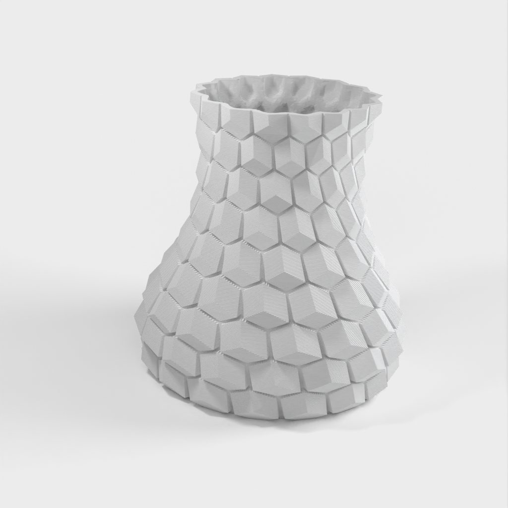 Buet honeycomb vase