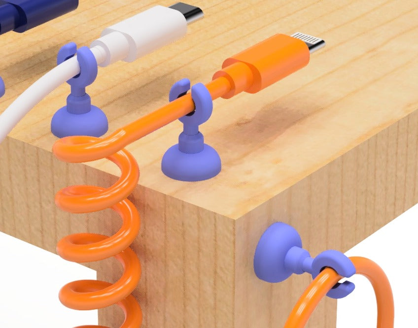 USB cable holder (separated type)