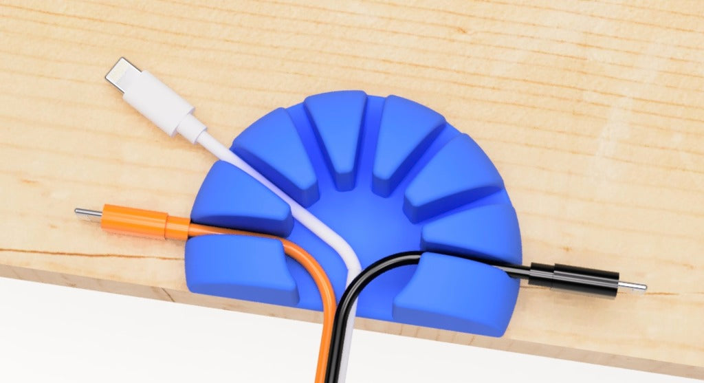 USB cable holder (Circle shape Type-1)
