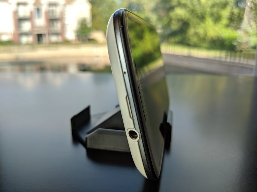 4X Phone Stand: Small and Lightweight Smartphone Holder with Four Angles