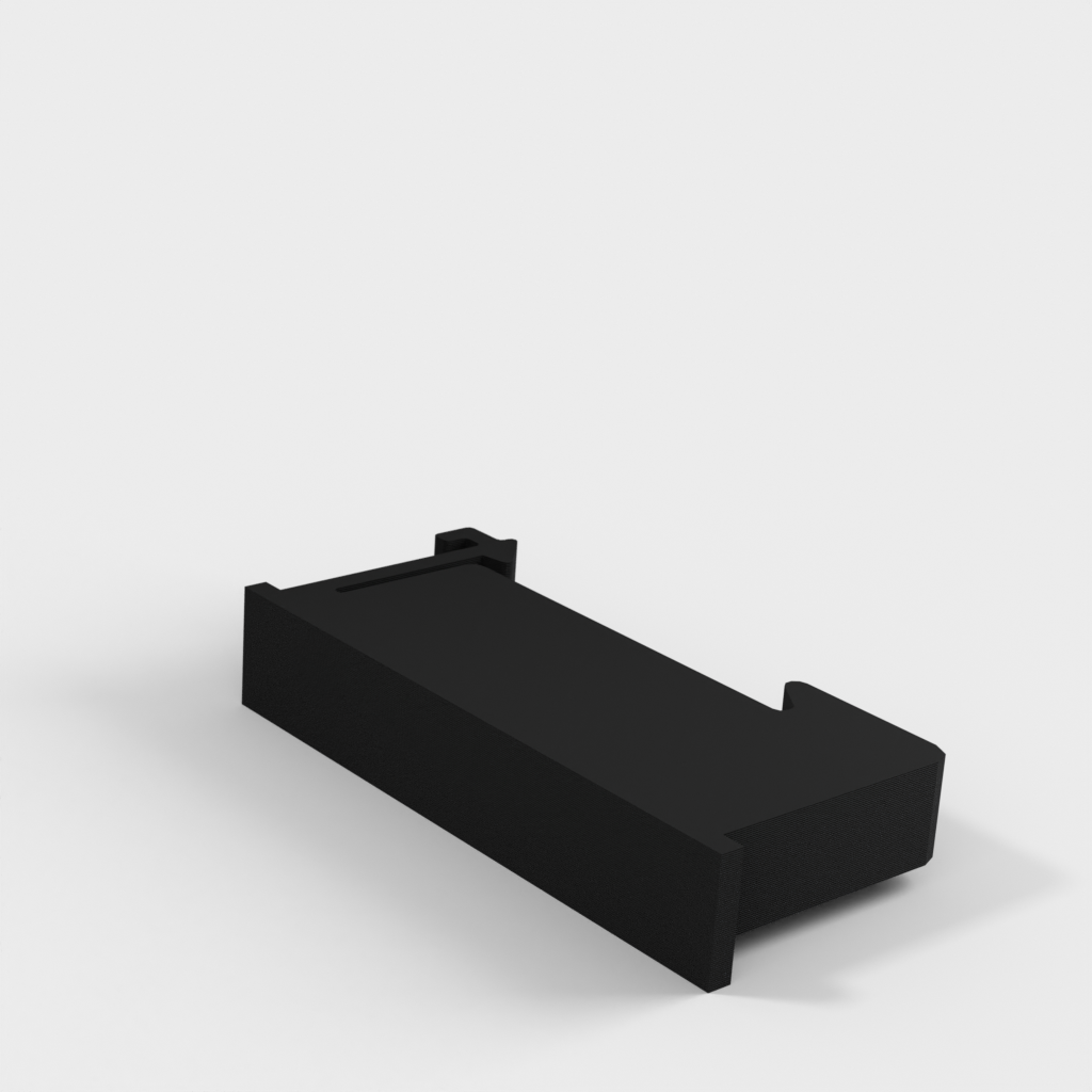 Arduino Uno case holder for DIN TH35 rail