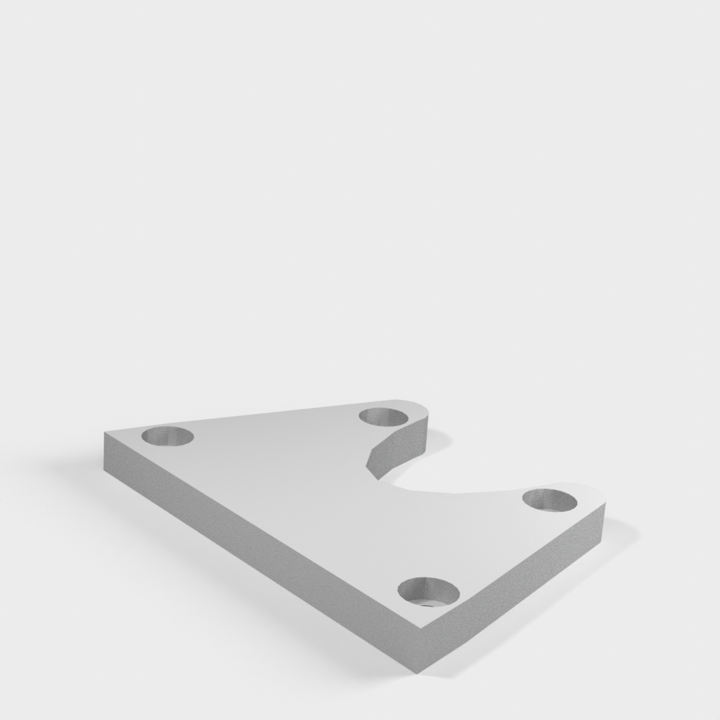 TWE210 mounting holes base plate for UAVFutures $99 Racing Drone