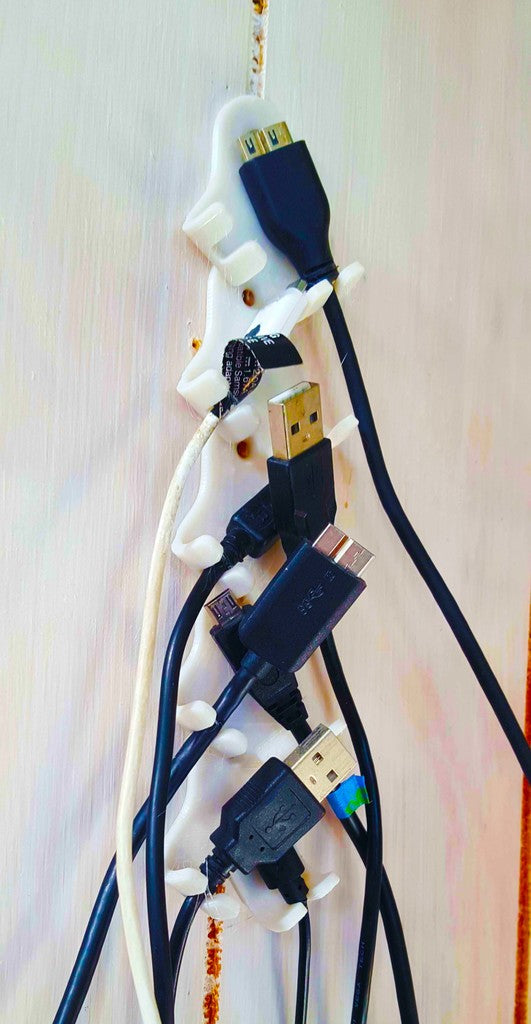 USB cable holder