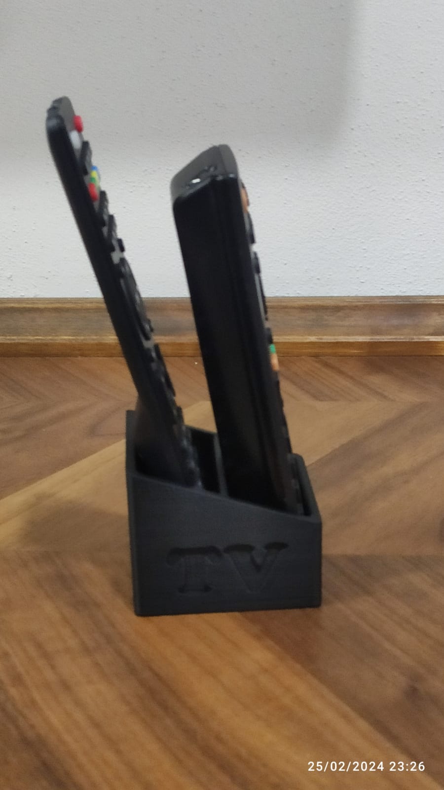 TV remote control holder for the kitchen