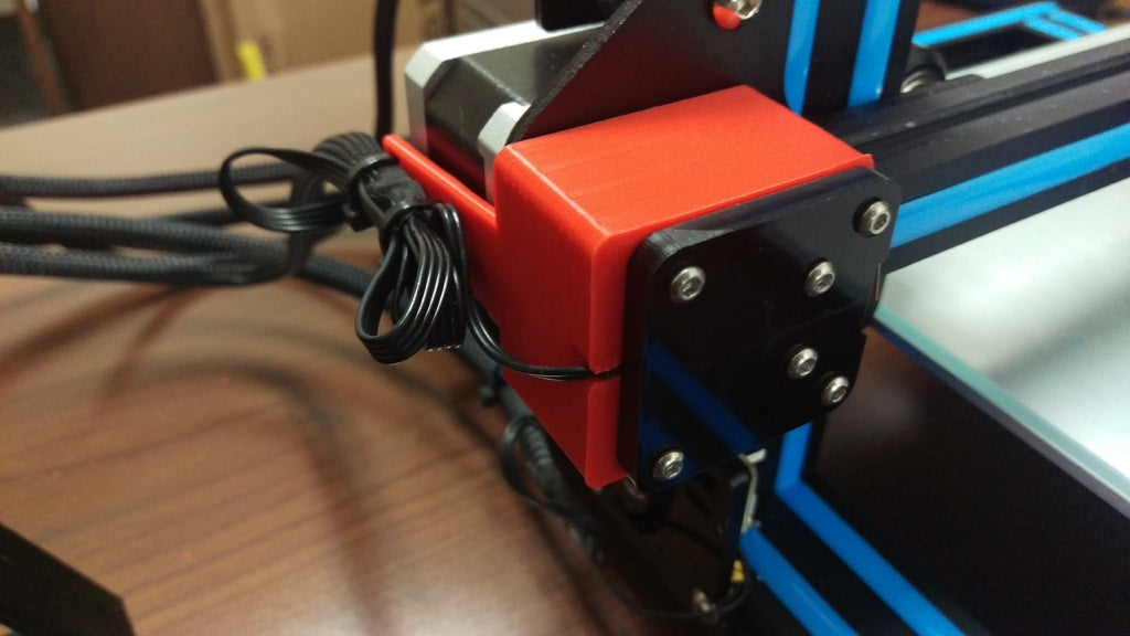 CR 10 X Axle Cover and Cable Management