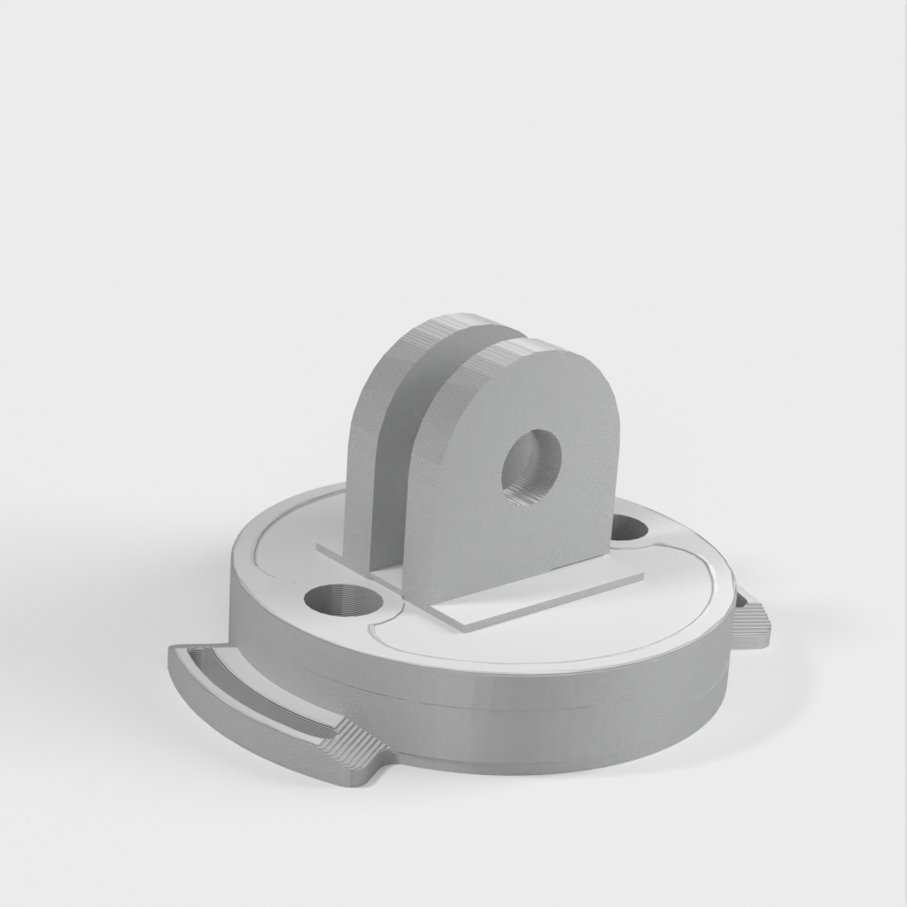 GoPro compatible mount for Eufy 2K Pan&amp;Tilt camera