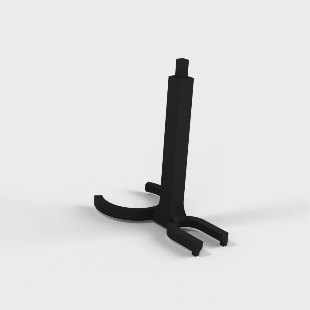 Safety razor blade and brush stand