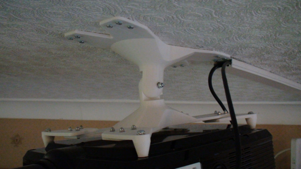 Ceiling mount for Video projector with Adjustable Tilt