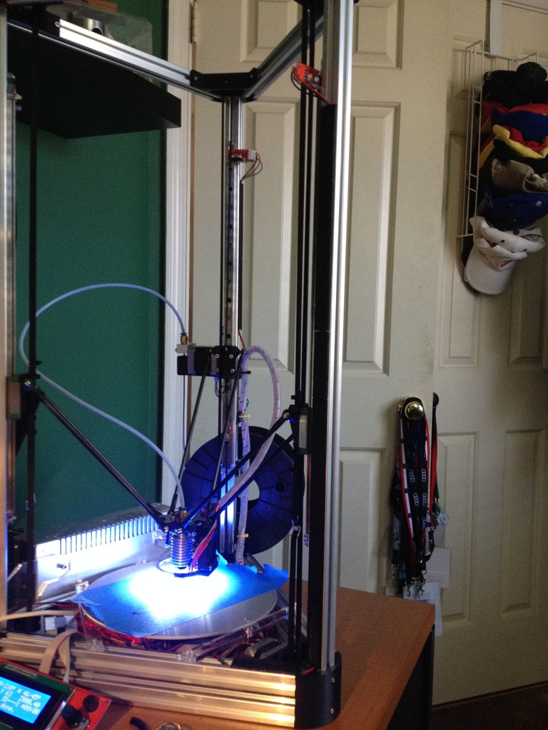 Kossel Delta Beam caps for Cable Management