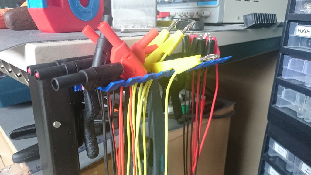 Laboratory cable holder