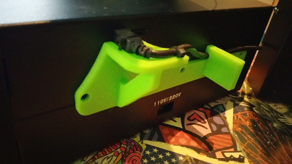 USB cable relief and Spool holder for Duplicator i3