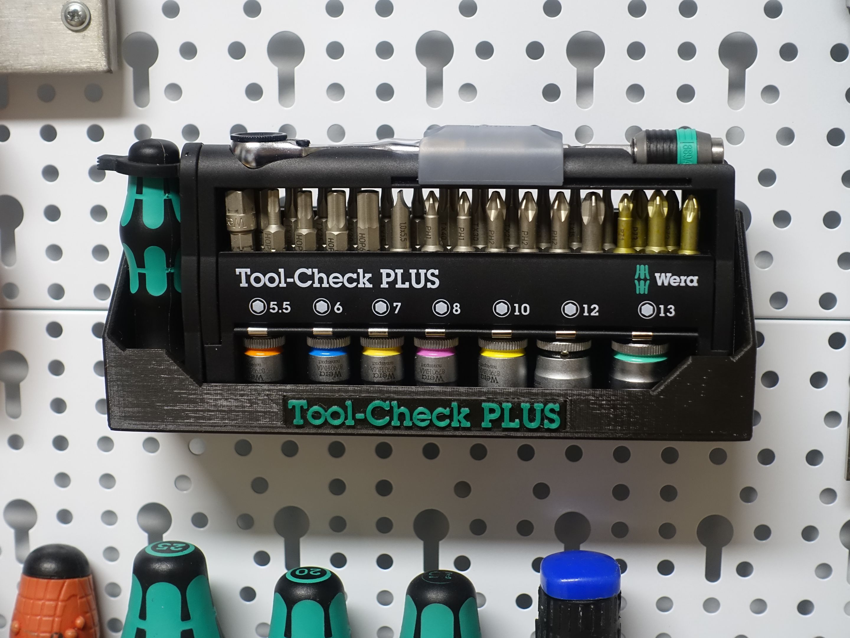 Wera Tool-Check Plus Wall Holder (without Belt Clip)