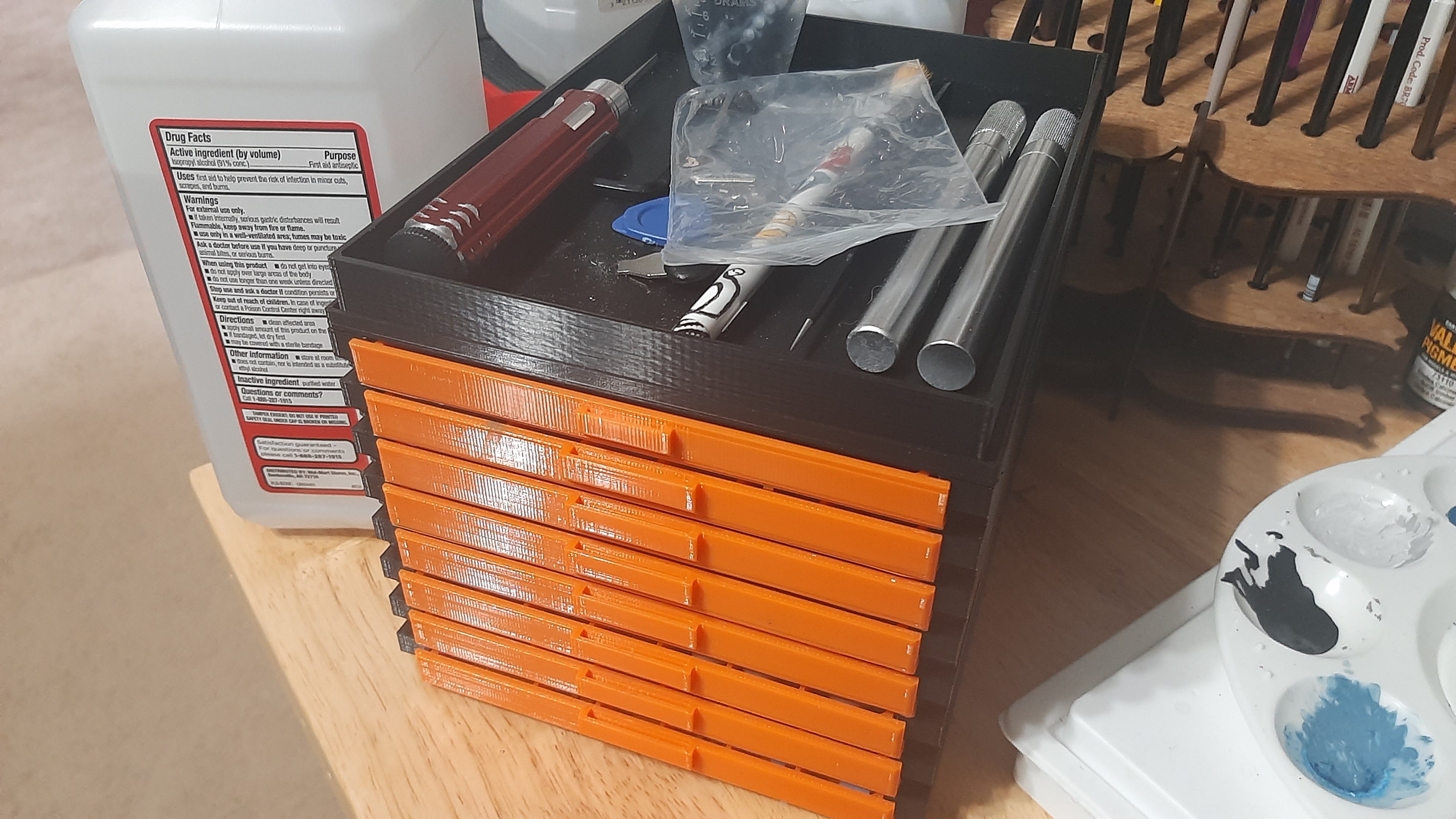 Modular Storage Drawers for Small Tools