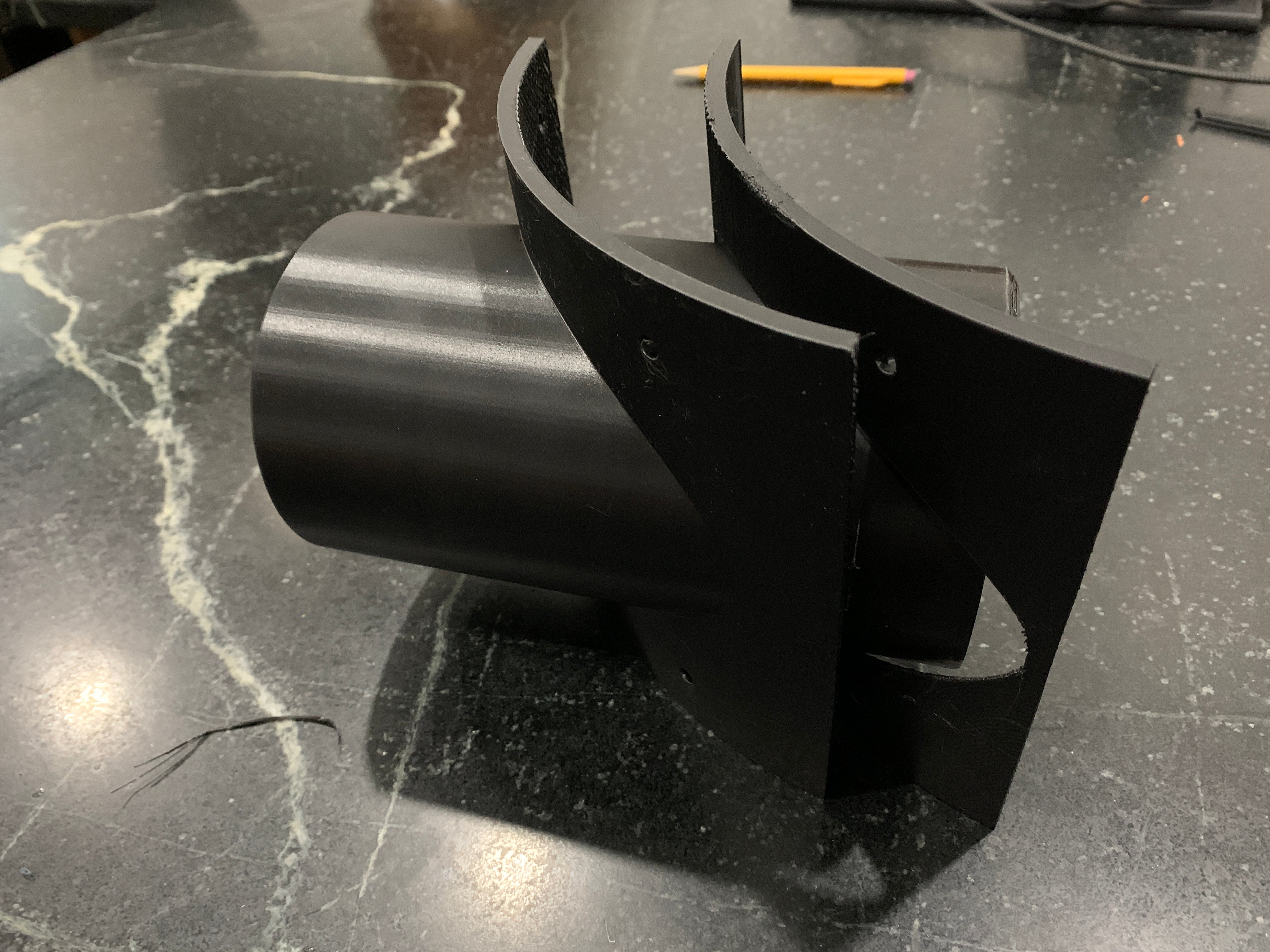 Side Mounted Cyclone Dust Separator for 5-Gallon Bucket