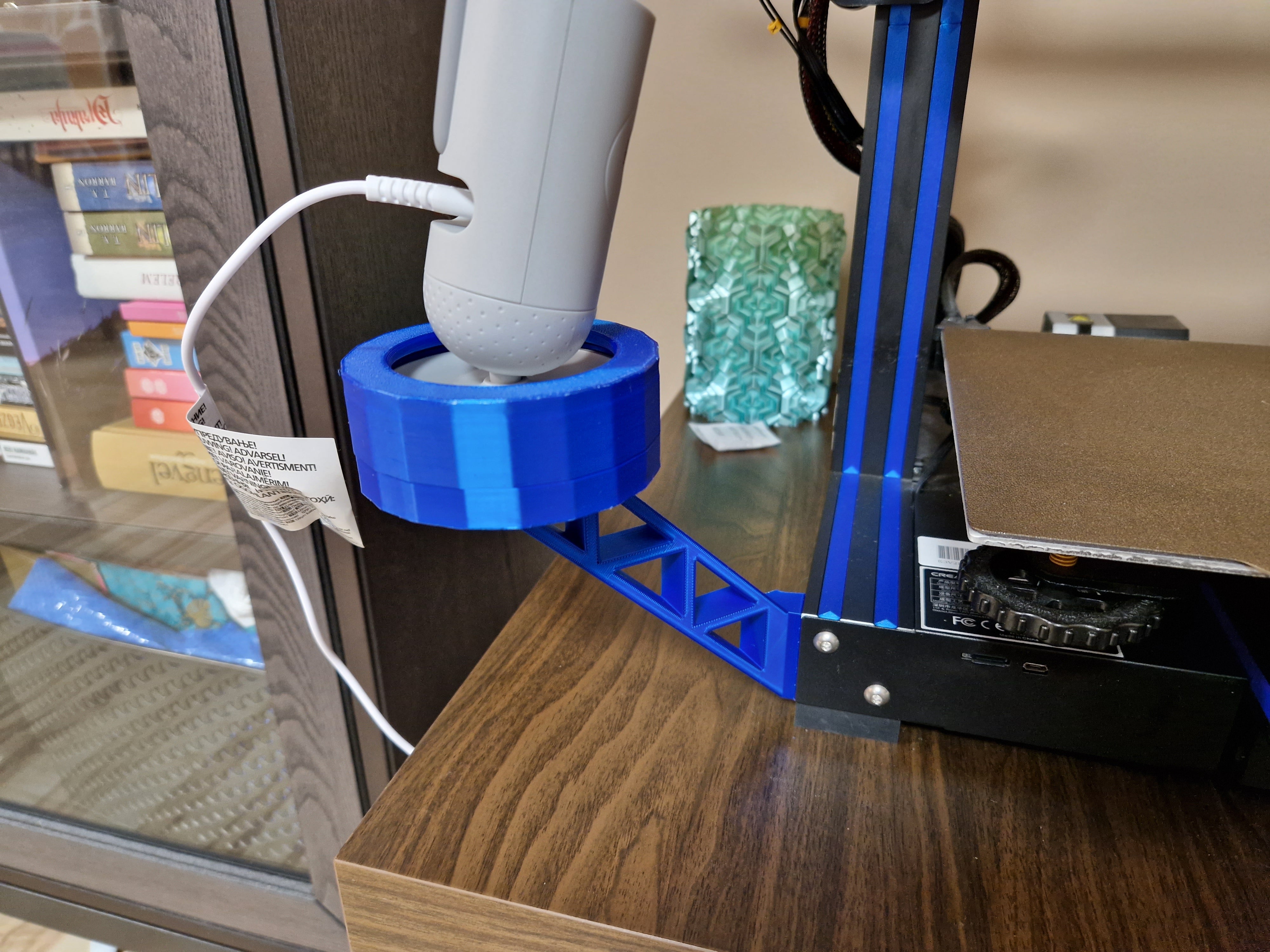 Mount for Philips Avent SCD923/26 baby monitor on Ender 3 V2