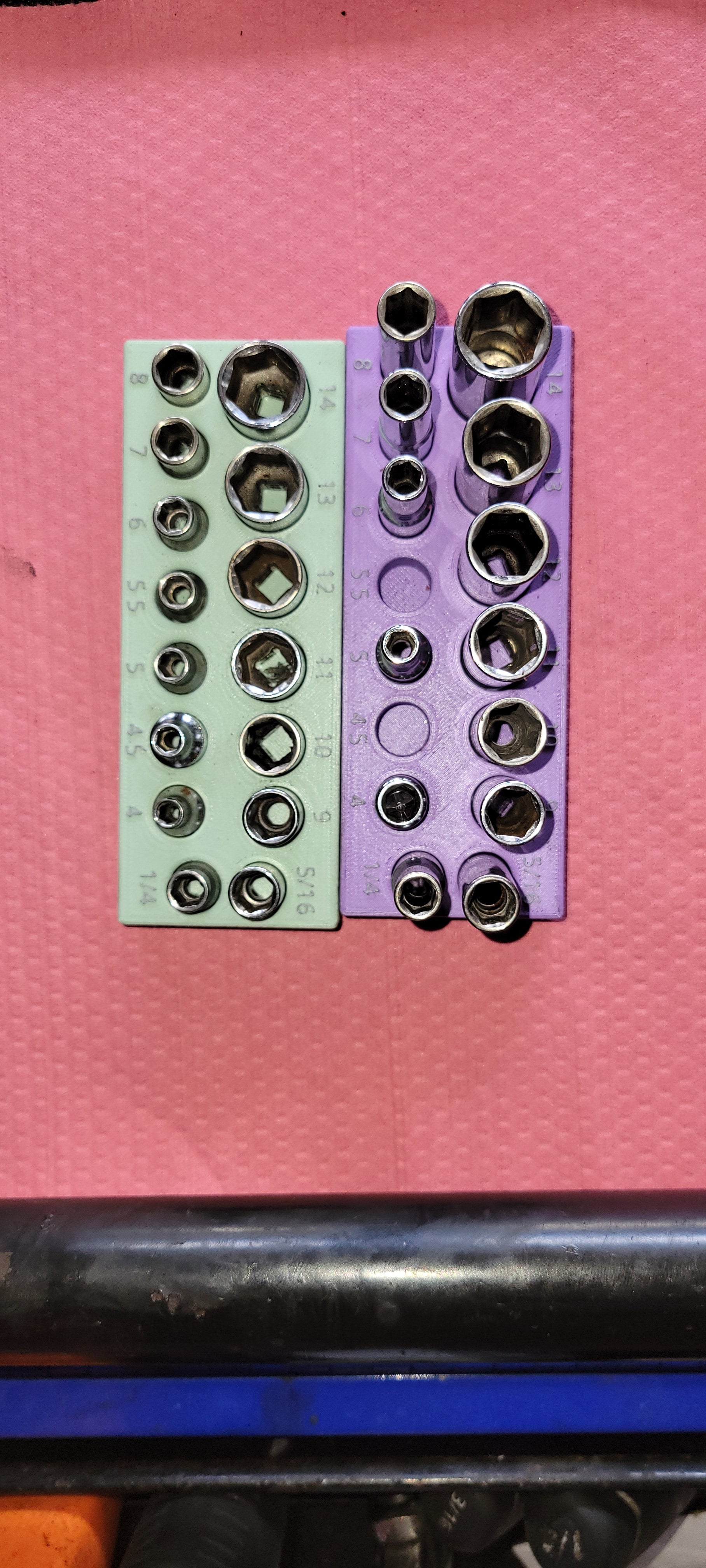 1/4 Inch Socket Tray for Organisation