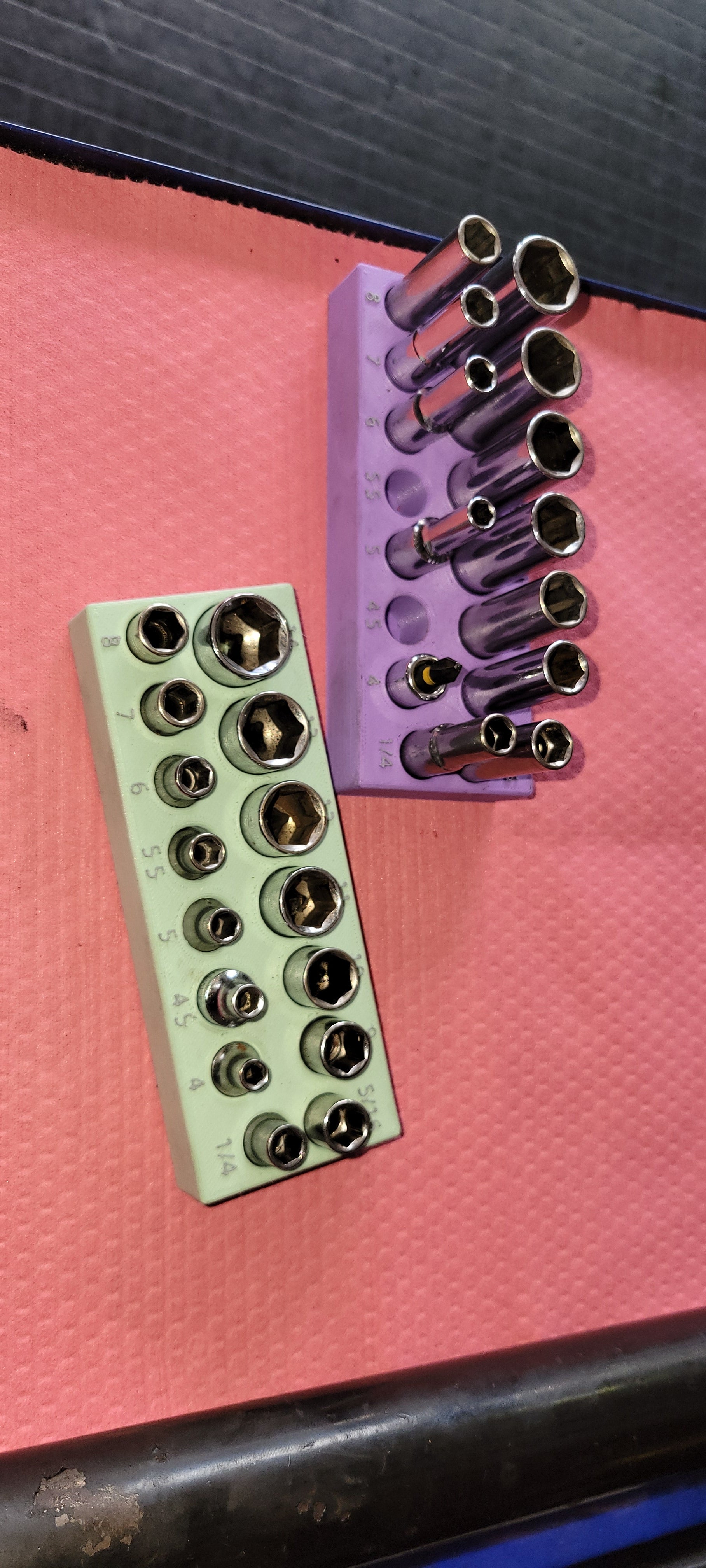 1/4 Inch Socket Tray for Organisation
