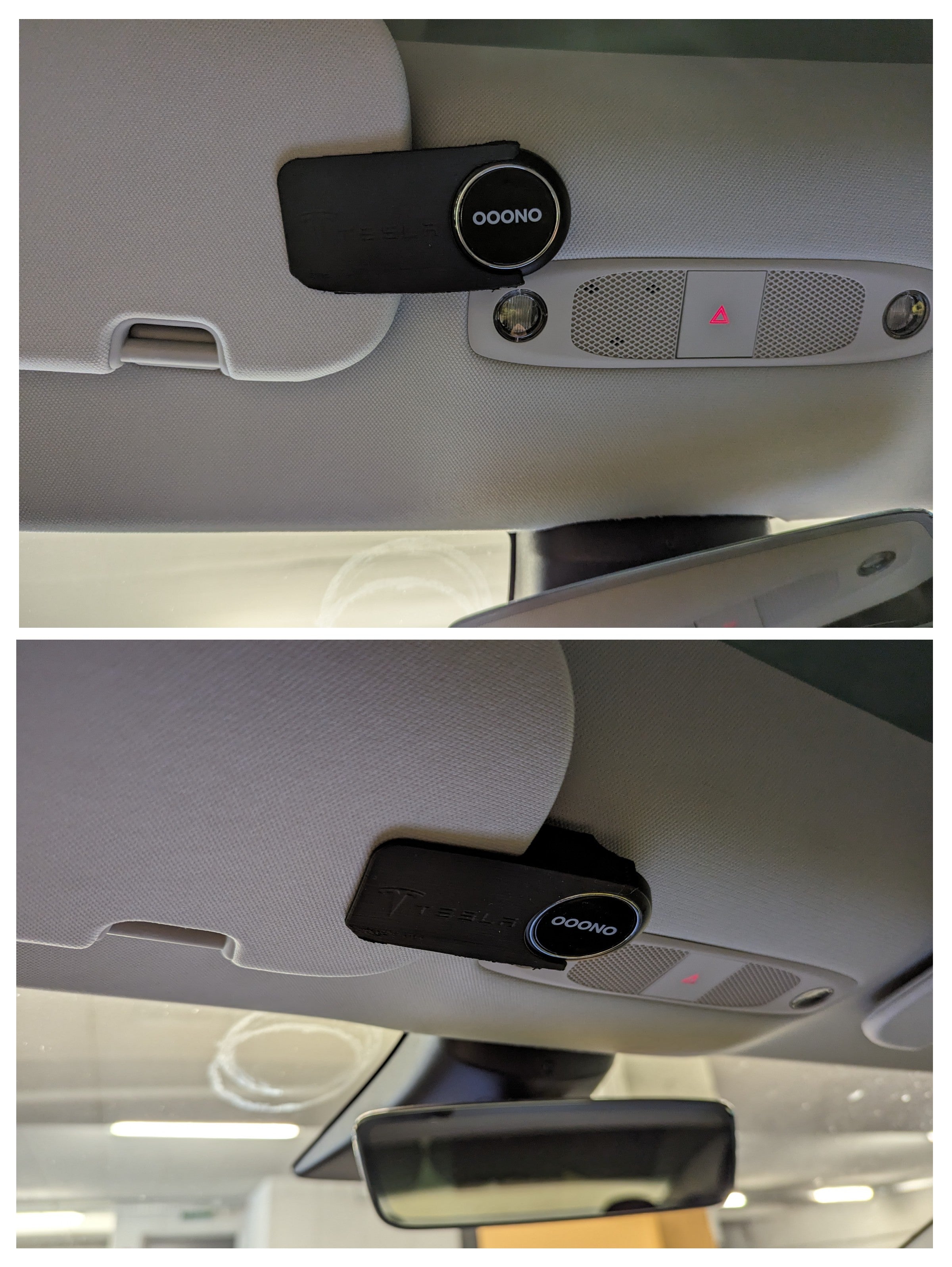 OOONO CO-Driver NO1 Sun visor mount