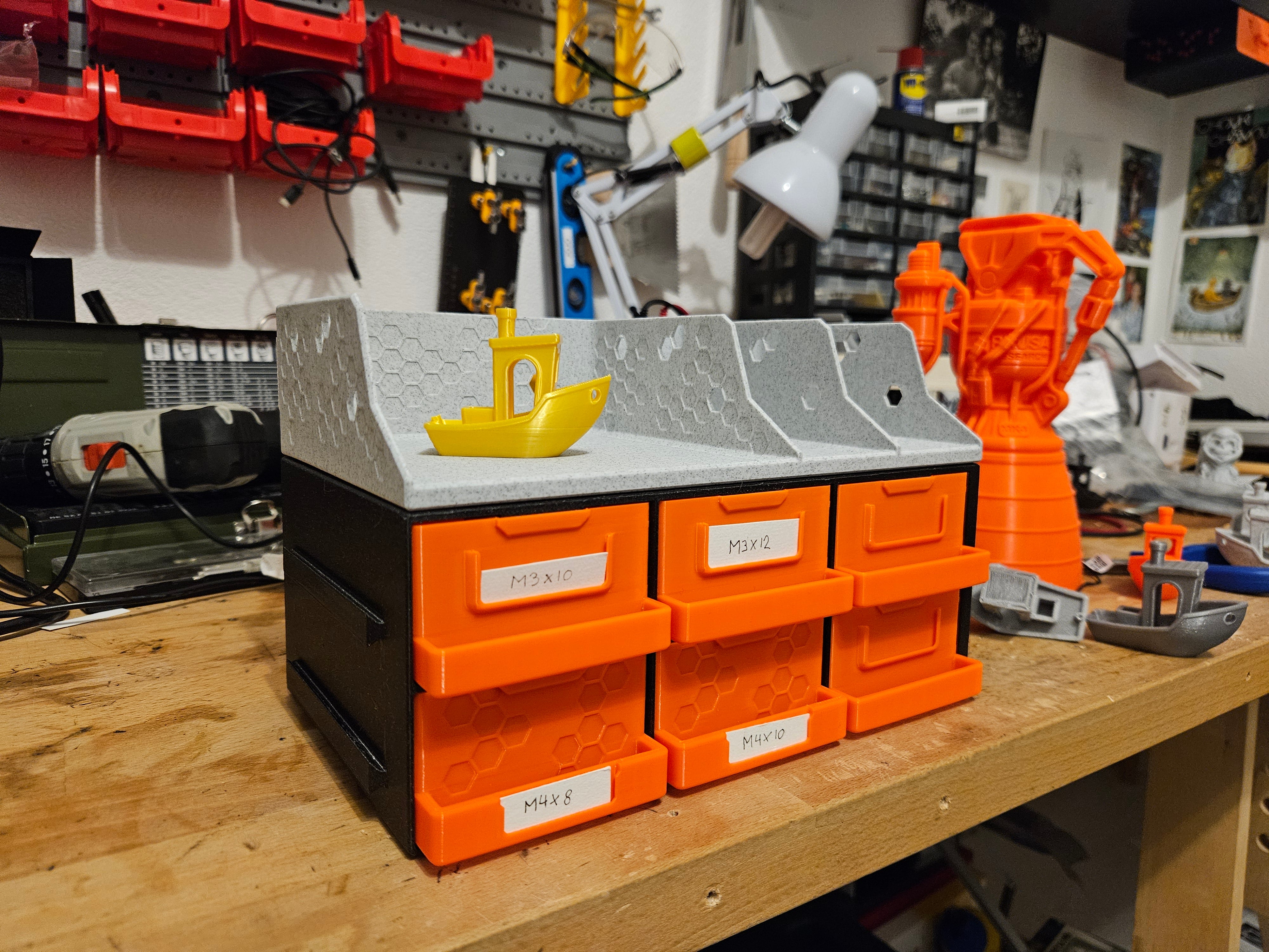 Drawer cabinet - Modular Workshop Organiser