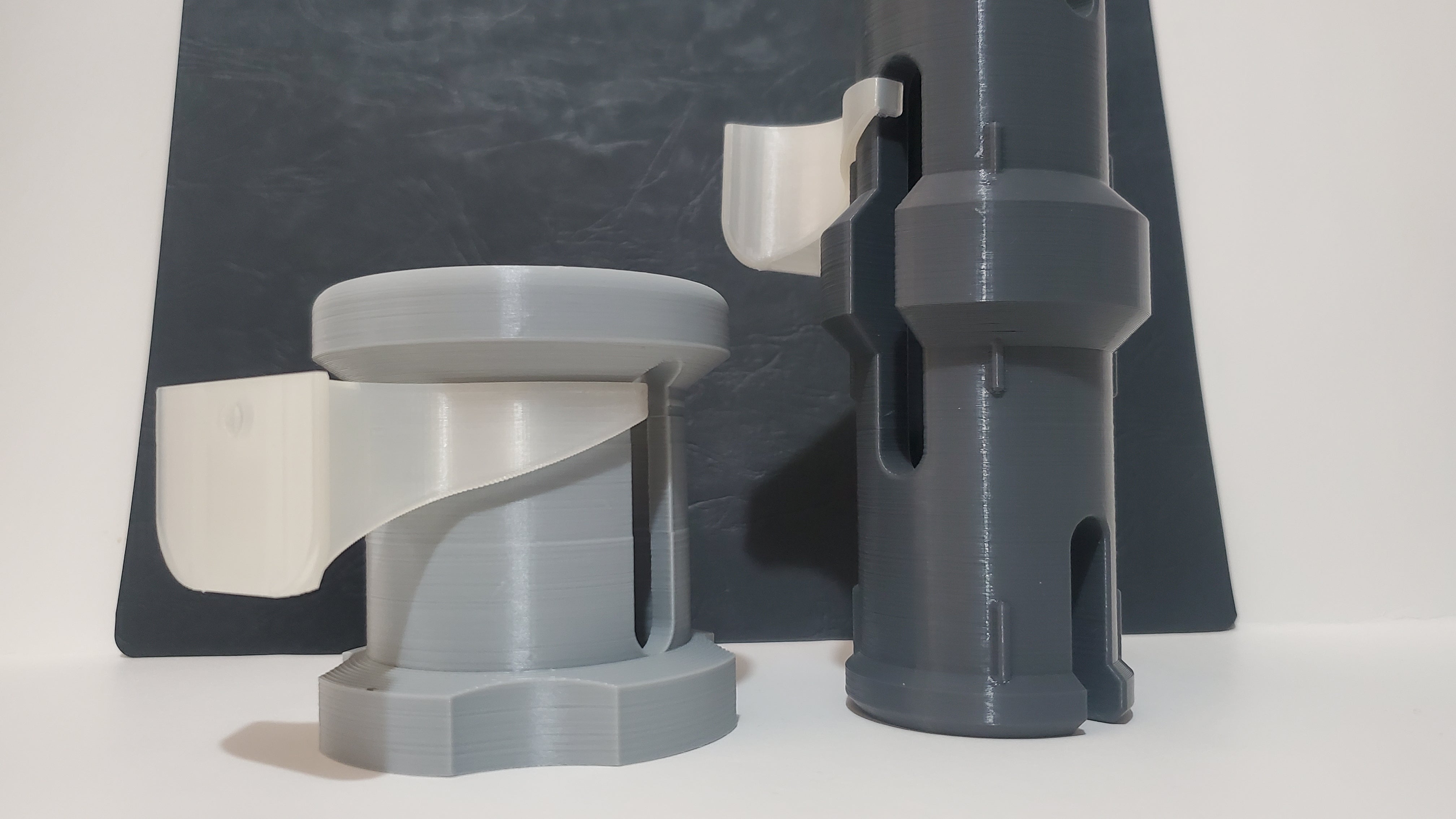 Gigantic LEGO Technic Standard Bushing with Wall Mount (10x Scale)