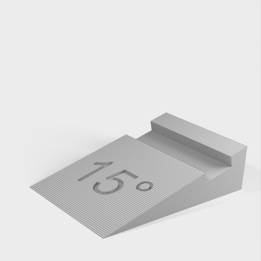 15° and 20° Angle guide for knife sharpening stones