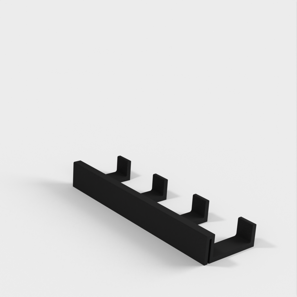 Cable holder for Ikea BEKANT