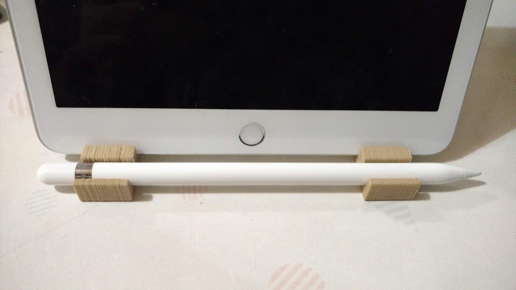 Simple iPad Stand with Apple Pencil Holder